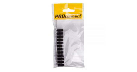 Колодка клеммная КВ-4 PROconnect, 3А, 4 мм2, PP (полипропилен), черная, индивидуальная упаковка, 1шт
