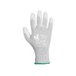 Перчатки нейлон, полиуретановое неполн. покрытие, р.XL, белые, Jeta Safety