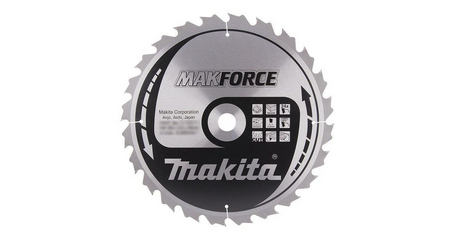Диск пильный 235х30 мм 24 зуб. по дереву MAKFORCE MAKITA