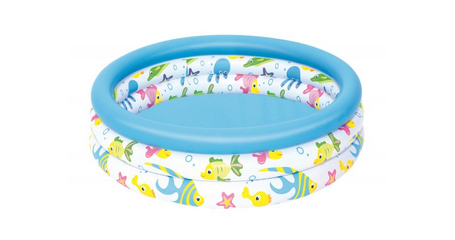 Надувной детский бассейн Coral Kids, 102х25 см, BESTWAY