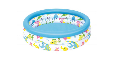 Надувной детский бассейн Coral Kids, 102х25 см, BESTWAY