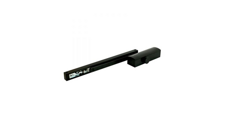 Доводчик дверной БУЛАТ PROFI  ДД 802/3 AH-B (40-85 кг) черный, морозостойкий со скольз. Тягой