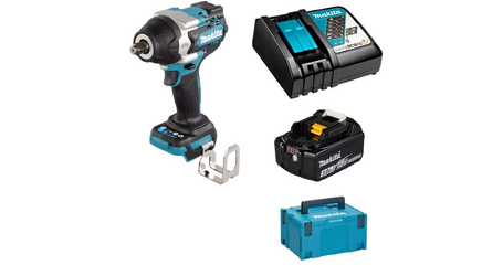 Аккум. ударный гайковерт MAKITA LXT DTW700RF1J в кейсе