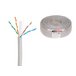 Кабель витая пара U/UTP Cat6E 4х2х23AWG (0.57мм) 100м, медь, внутр. (ПВХ) Юпитер