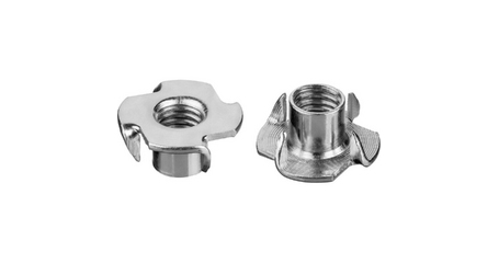 Гайка М6/9 врезная, цинк, DIN 1624 (500 шт в карт. уп.) STARFIX