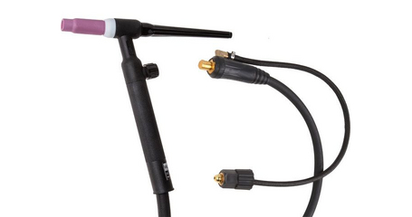 Горелка сварочная TIG WGT-17V (4м, 150А, разъем 35-50, вентиль) SOLARIS