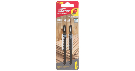 Пилка лобз. по дереву T144D (2 шт.) WORTEX