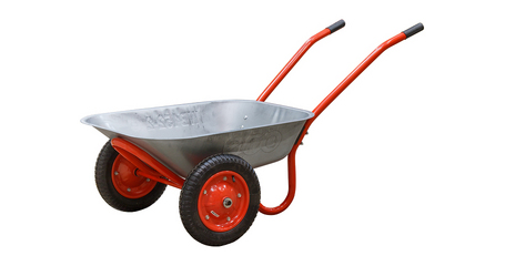 Тачка садовая ECO WB152-2 (80л, 150кг, 2 пневмоколеса 3.25-8)