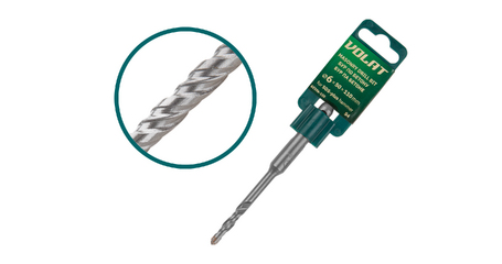 6х50х110 мм бур (сверло) SDS-plus S4 ВОЛАТ