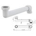 Соединение экономящие пространство 6/4”, Alcaplast