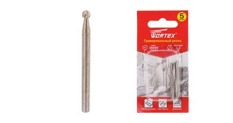 Гравировальный резец 3 мм WORTEX