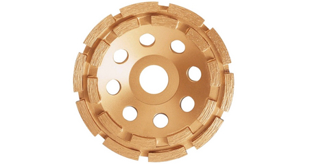 Алмазная чашка 125х22 мм по бетону двухрядная MAKITA
