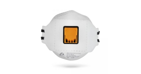 Респиратор JETA SAFETY JM-9322 складн. с клап. FFP2 (до 12 ПДК) (индивид. уп.)