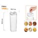 Банка для сыпучих продуктов, 1900 мл, серия Handy Plus, PERFECTO LINEA