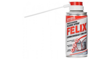 Смазка силиконовая Felix (аэрозоль) 210 мл