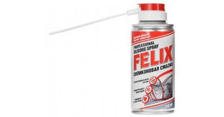 Смазка силиконовая Felix (аэрозоль) 210 мл