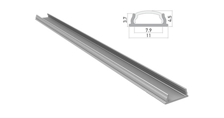 Профиль для светодиодной ленты гибкий PAL 1105 (2м) JAZZWAY
