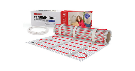 Теплый пол (нагрев. мат)  Classic RNX -6,0-900 (6,0м2, 0,5х12,0м, 900Вт) REXANT