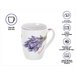 Кружка керамическая, 360 мл., LAVENDER-1, PERFECTO LINEA