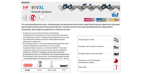 Цепь 35 см 14