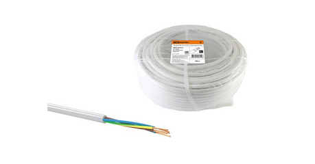 Провод ПВС 5х1,5 (бухта 100м) Б TDM