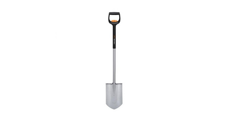Лопата штыковая телескопическая закругленная Xact FISKARS
