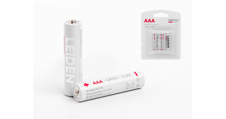 Батарейка AAA LR03 1,5V alkaline 4шт. LEIDEN ELECTRIC