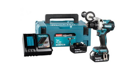 Аккум. дрель-шуруповерт MAKITA LXT DDF 486 RTJ в чем.