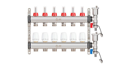 Коллекторная группа AVE136, 6 вых. AV Engineering