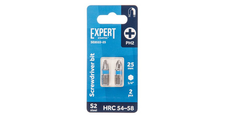 Насадка крестообразная PH2 25мм  2шт EXPERT STARTUL (SE8522-25)
