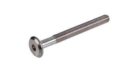 Винт М6х50 мм с плоск. голов. и внутр. шестигр., цинк,  (10 шт в зип-локе) STARFIX