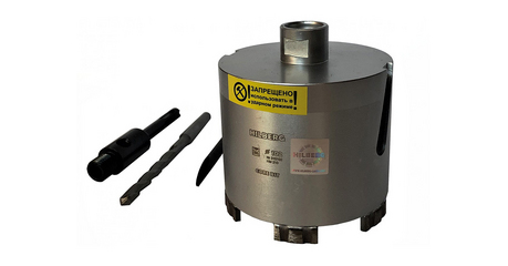 Коронка алмазная d 102 мм железобетон HILBERG LASER