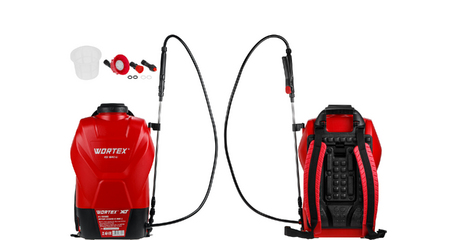 Аккум. опрыскиватель WORTEX KS 1640 Li в кор. ALL1 XLT SOLO 18В, 16 л
