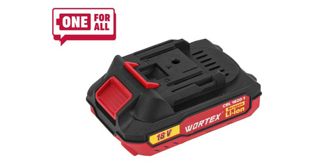 Аккумулятор WORTEX CBL 1820-1 18.0 В, 2.0 А*ч, Li-Ion ALL1 XLT