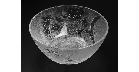 Салатник стеклянный, круглый, 175 мм, FLORA (Флора), PERFECTO LINEA