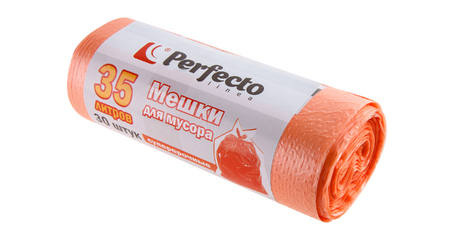 Мешки для мусора суперпрочные, 35 л, 30 шт., PERFECTO LINEA