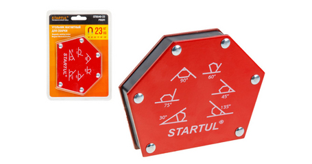 Угольник магнитный для сварки 23кг STARTUL PROFI (ST8540-23)