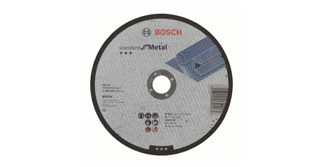 Круг отрезной 180х3.0x22.2 мм для металла Standart BOSCH