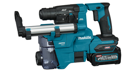 Аккум. перфоратор MAKITA XGT HR010GD201 в кейсе