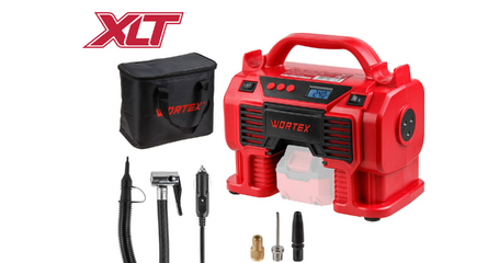 Аккум. компрессор WORTEX CTI 1810 в кор. ALL1 XLT SOLO 18 В, 11 бар, 9/360 л/мин