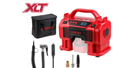 Аккум. компрессор WORTEX CTI 1810 в кор. ALL1 XLT SOLO 18 В, 11 бар, 9/360 л/мин
