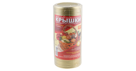 Крышка закаточная металлическая 1-82, Металлопластмасс