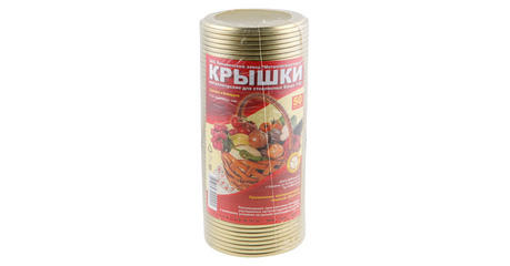 Крышка закаточная металлическая 1-82, Металлопластмасс