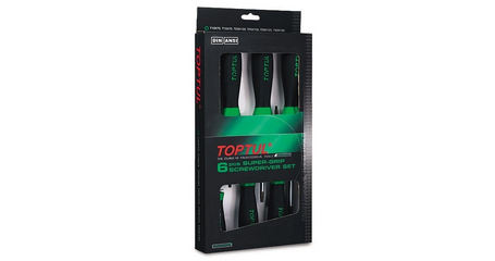 Набор отверток 6шт TORX (T10,15,20,25,30,40) TOPTUL