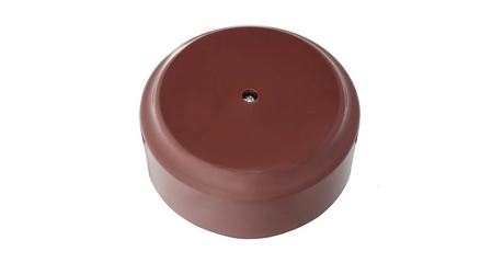Коробка монтажная КМ-450 коричневая, Ретро, BYLECTRICA
