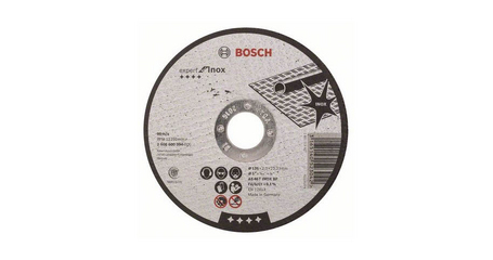 Круг отрезной 125х2.0x22.2 мм для нерж. стали Expert BOSCH