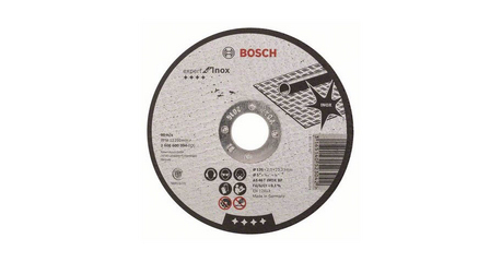 Круг отрезной 125х2.0x22.2 мм для нерж. стали Expert BOSCH