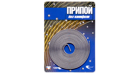 Припой ПОС-61 проволока, спираль ф1мм