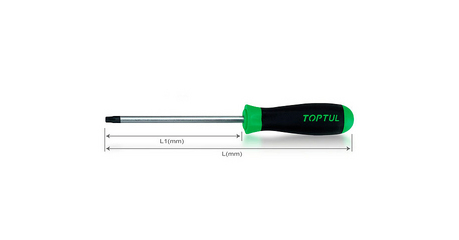 Отвертка TORX T30x125мм TOPTUL