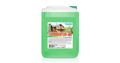 Теплоноситель Экотерм  VitaPro (-60С) кан. 20 кг., EcoTherm